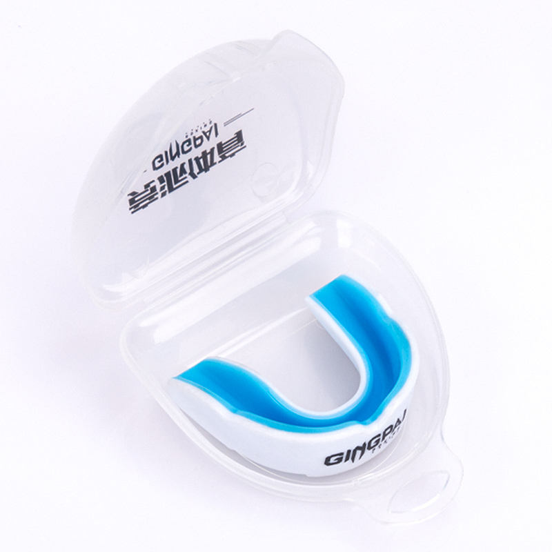 Protector Bucal de Boxeo de EVA Éxito de Ventas de Fábrica GINGPAI, Protectores Dentales de Lucha Premium para Entrenamiento de UFC, MMA, Sanda con Logo Personalizado