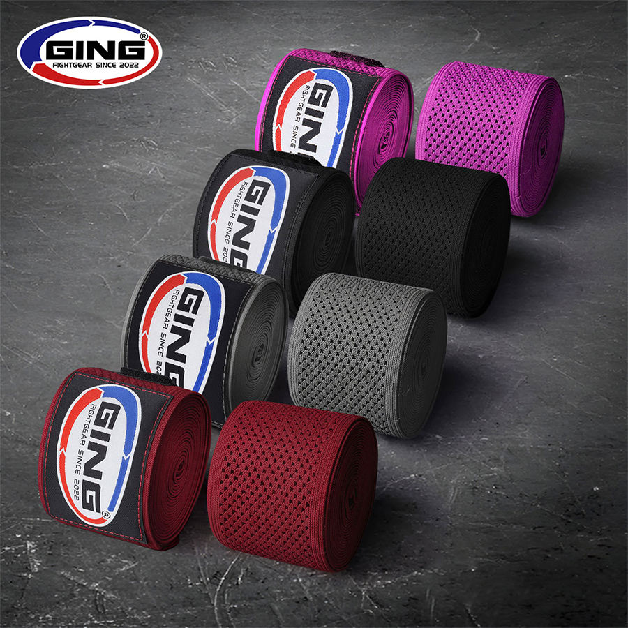 Cinta Protectora de Muñeca para Boxeo y MMA, Profesional, de Poliéster Transpirable de Alta Elasticidad, 3m/5m, Tipo Universal