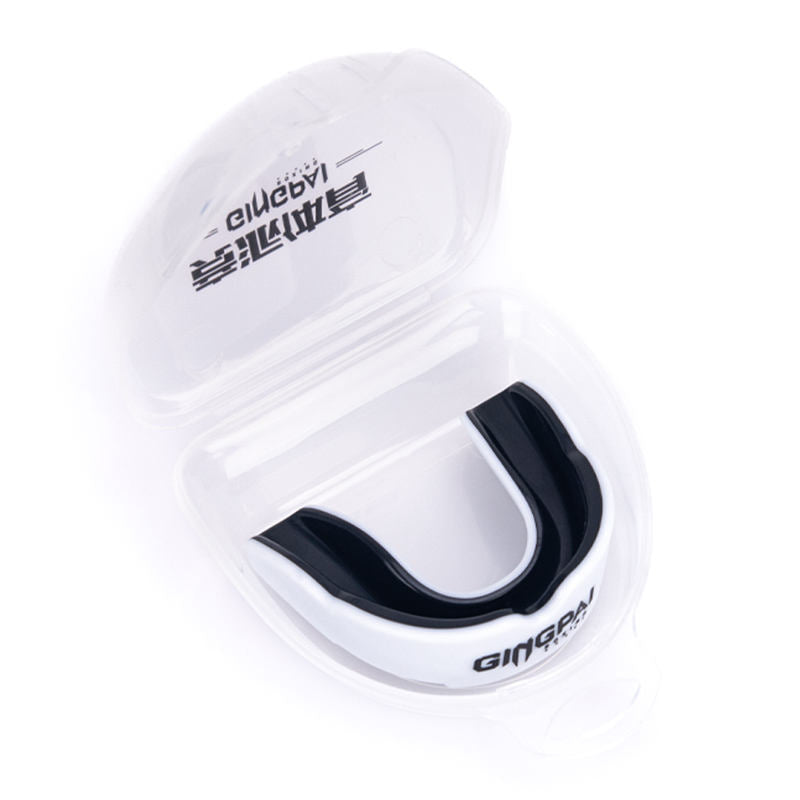 Protector Bucal de Boxeo de EVA Éxito de Ventas de Fábrica GINGPAI, Protectores Dentales de Lucha Premium para Entrenamiento de UFC, MMA, Sanda con Logo Personalizado